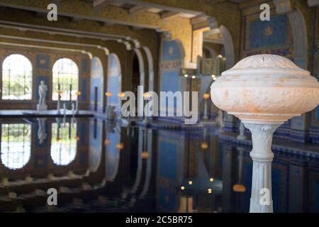 Der römische Pool im Hearst Castle Stockfoto