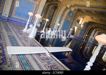 Der römische Pool im Hearst Castle Stockfoto