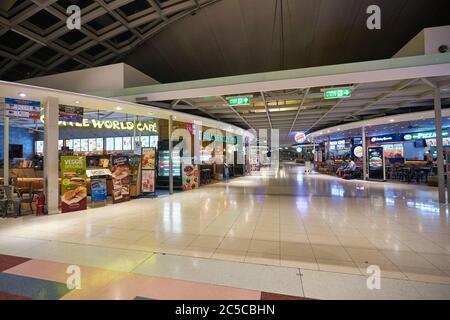 BANGKOK, THAILAND - CIRCA JANUAR 2020: Innenaufnahme des Suvarnabhumi Flughafens. Stockfoto