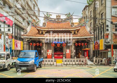 2. Juli 2020: Der Ciyou Tempel, auch bekannt als Xinzhuang mazu Tempel, ist der älteste Tempel fast 300 Jahre und ein religiöses Zentrum im Xinzhuang Bezirk Stockfoto