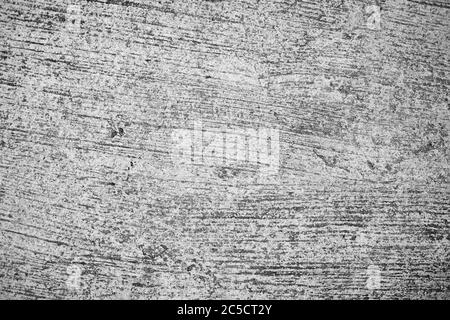 Grungy polierte weiße Betonwand mit Rissen Hintergrund - Bild Stockfoto