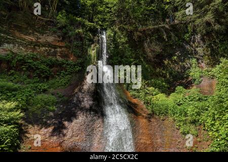 Sankenbach Wasserfall bei Baiersbronn im Schwarzwald, Deutschland Stockfoto