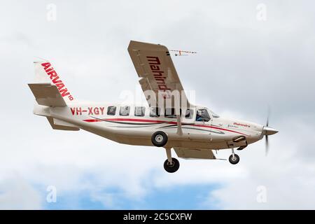 Mahindra Aerospace (Gippsland Aeronautics) GA10 Airvan VH-XGY Einmotorenflugzeug. Stockfoto