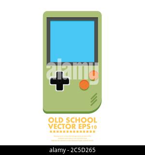 Altes Gadget. Isometrischer Flachvektor. EPS10 Stock Vektor