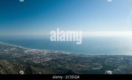 Ein paar Fotos über marbella puerto banus und san pedro Stadt Stockfoto