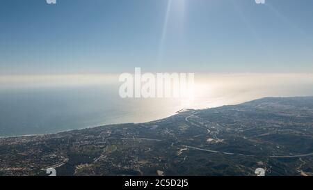 Ein paar Fotos über marbella puerto banus und san pedro Stadt Stockfoto