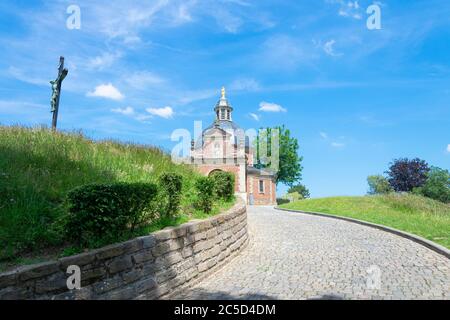 Die Kapelle unserer Lieben Frau von Oudenberg an der Wand von Geraardsbergen in Ostflandern Belgien Stockfoto