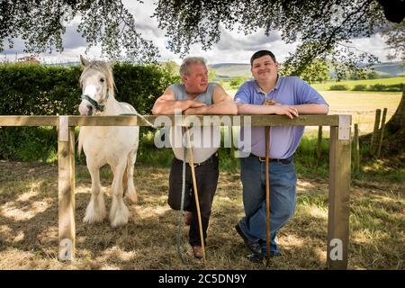 Appleby Horse Fair, Cumbria. Jährliches Treffen der Zigeuner und Reisenden in der Stadt Appleby-in-Westmorland 2019 Stockfoto