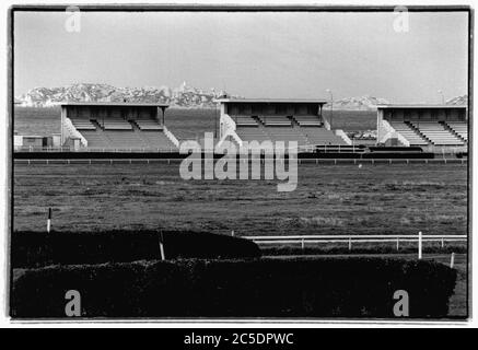 Archiv 90er Jahre: Borely Rennbahn zum Abriss verurteilt, 1996, Marseille, Bouches-du-Rhone, Frankreich Stockfoto