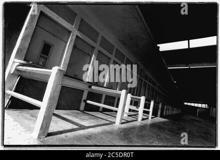 Archiv 90er Jahre: Borely Rennbahn zum Abriss verurteilt, 1996, Marseille, Bouches-du-Rhone, Frankreich Stockfoto