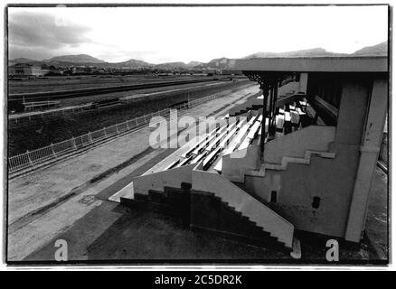 Archiv 90er Jahre: Borely Rennbahn zum Abriss verurteilt, 1996, Marseille, Bouches-du-Rhone, Frankreich Stockfoto