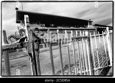 Archiv 90er Jahre: Borely Rennbahn zum Abriss verurteilt, 1996, Marseille, Bouches-du-Rhone, Frankreich Stockfoto