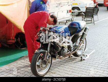 Über Rennprojekte Super Mono Rennrad Stockfoto