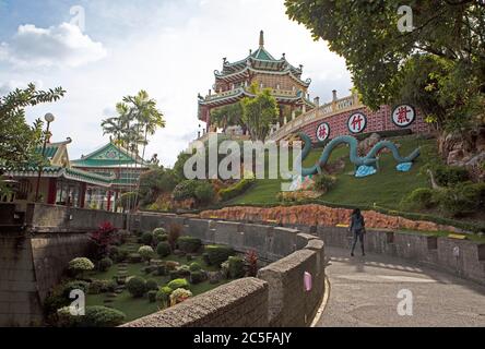 Taoist Temple, Beverly Hills, Cebu, Central Visayas, Philippinen Stockfoto