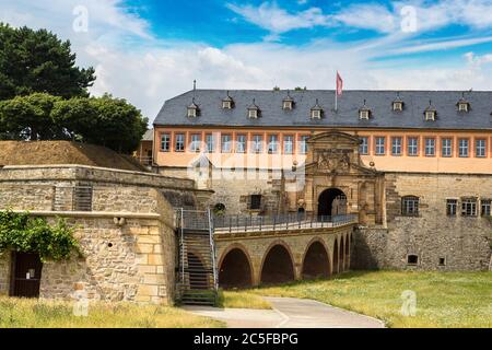 Festung Petersberg in Erfurt an einem schönen Sommertag, Deutschland Stockfoto