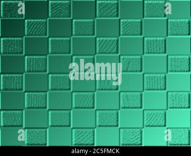 Grüne 3D abstrakte texturierte Hintergrund Grafik, Platz für Ihren Text, kopieren Stockfoto