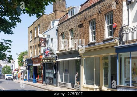 Hill Rise, Richmond Hill, Richmond, Borough of Richmond upon Thames, Greater London, England, Vereinigtes Königreich Stockfoto