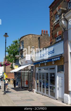 Hill Rise, Richmond Hill, Richmond, Borough of Richmond upon Thames, Greater London, England, Vereinigtes Königreich Stockfoto