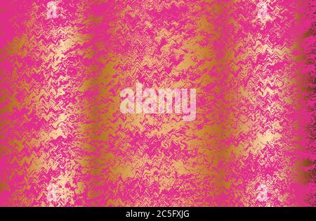 Abstrakter Vektor golden rosa Grunge Hintergrund. EPS8-Abbildung Stock Vektor