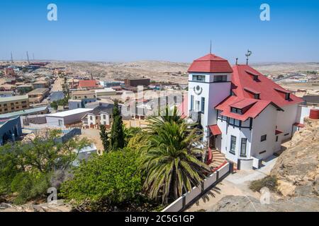 Übersicht über Luderitz, Namibia Stockfoto