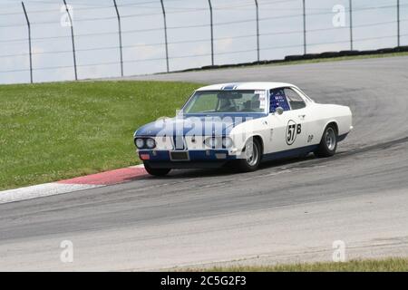 Mid-Ohio Raceway, 2. Kurve Stockfoto