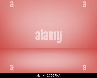 Abstrakter orangefarbener Hintergrund. Leerer Raum mit Spotlight-Effekt. EPS10 Vektor Grafik Design. Stock Vektor