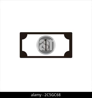 Geld Vektor-Symbol, Geld Münze Vektor, Geld Symbol eps10, Geld Symbol Symbol, Geld Symbol jpg, Geld Symbol flach, Geld Symbol Web, Geld Symbol App. Stock Vektor