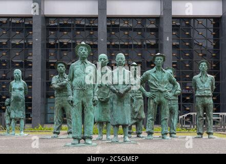 Denkmal der Arbeiter von Costa Rica in San Jose, Costa Rica Stockfoto