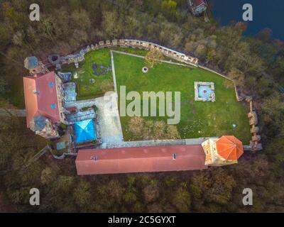 Panorama von Toszek. Toszek, Opole, Polen. Stockfoto