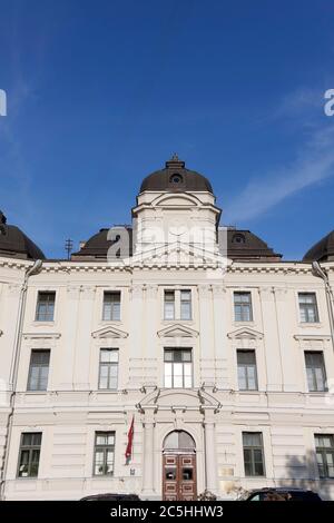 Rigas Apgabaltiesa, Riga Landgericht Brivibas Iela, Brivibas Straße, Riga, Lettland Stockfoto