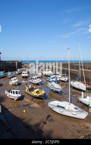 Lynmouth an der Küste von North Devon Stockfoto