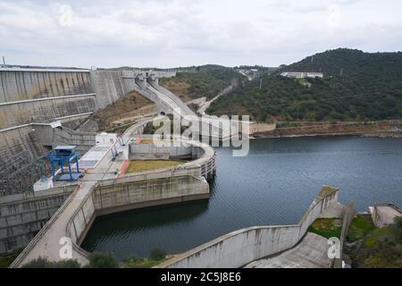 Barragem do Alqueva Talsperre in Alentejo, Portugal Stockfoto