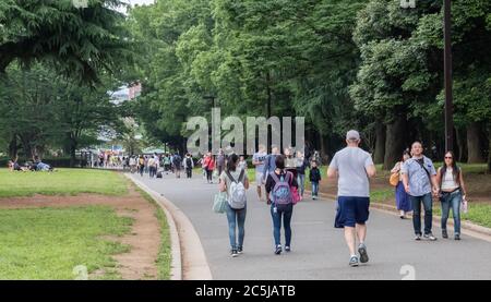 Sehenswürdigkeiten im Yoyogi Park, Tokio, Japan Stockfoto