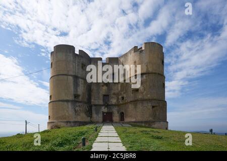 Evoramonte Stadtburg in Alentejo, Portugal Stockfoto