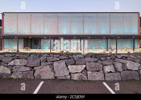 JOENSUU / FINNLAND - Oktober 15 2018: Gebäude der Universität Ostfinnland Stockfoto