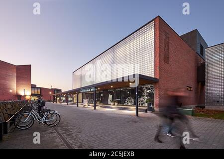 JOENSUU / FINNLAND - Oktober 15 2018: Gebäude der Universität Ostfinnland Stockfoto