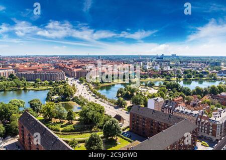 Kopenhagen, Dänemark, Skandinavien. Schöner Sommertag Stockfoto