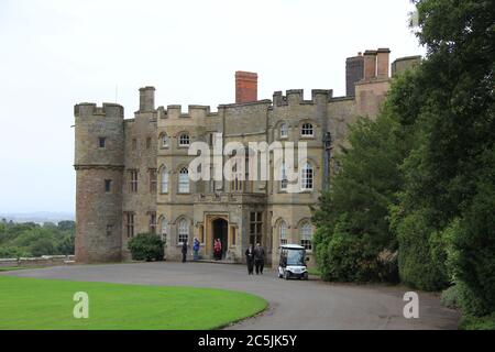 Croft Castle und Parkland in Croft, England Stockfoto