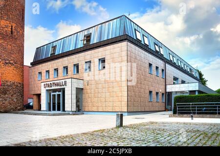 Bernau von Berlin, 06/19/2020: Statdhalle in Bernau bei Berlin, Deutschland Stockfoto