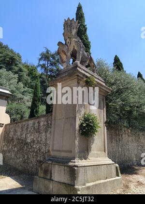 Bild von Monselice Stadt in Padua, Italien Stockfoto