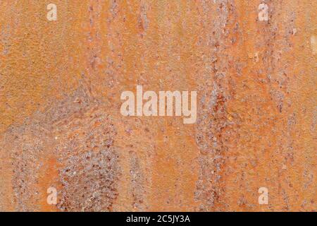 Old Weathered Rusty Metal Texture nützlich für Hintergründe und Overlays Stockfoto