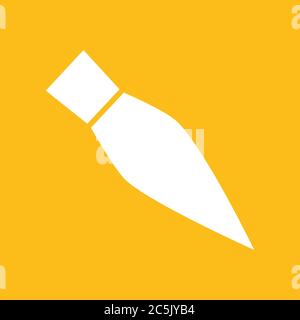 Symbol für Vektorstift. Logo. Piktogramm. Taste. Vektorgrafik. Stock Vektor