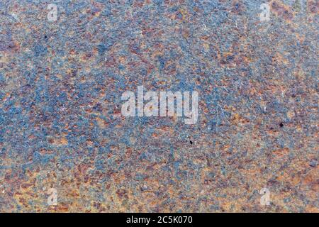 Old Weathered Rusty Metal Texture nützlich für Hintergründe und Overlays Stockfoto