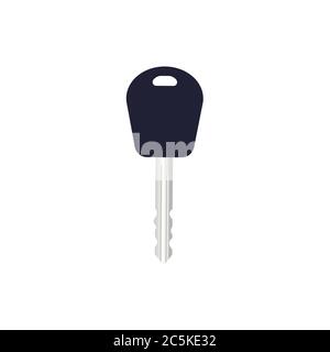 Car Key Alarmanlage auf weißem Hintergrund. Vektor-Illustration in trendigen flachen Stil. EPS 10 Stock Vektor