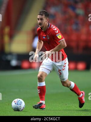 Charlton Athletic Tom Lockyer während des Sky Bet Championship-Spiels im Valley, London. Stockfoto