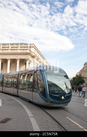 Bordeaux , Aquitanien / Frankreich - 10 30 2019 : Grand théâtre von Bordeaux Stadt nationale Oper frankreich Stockfoto