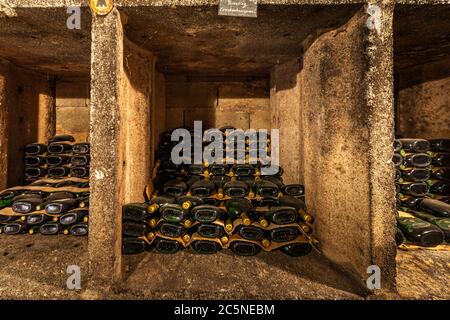 Weingut Hans Wiersching in Iphofen, Deutschland Stockfoto