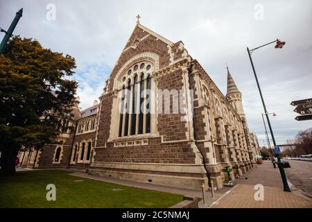 Das Arts Centre Christchurch Neuseeland Stockfoto