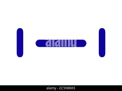 Jod (I2)-Molekül. Als Desinfektionsmittel werden elementare Jodlösungen eingesetzt. Skelettformel. Stockfoto