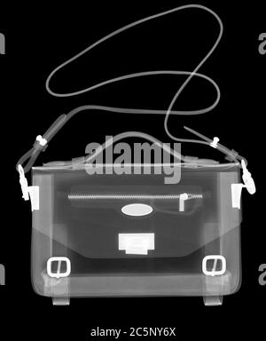 Umhängetasche, Röntgen. Stockfoto